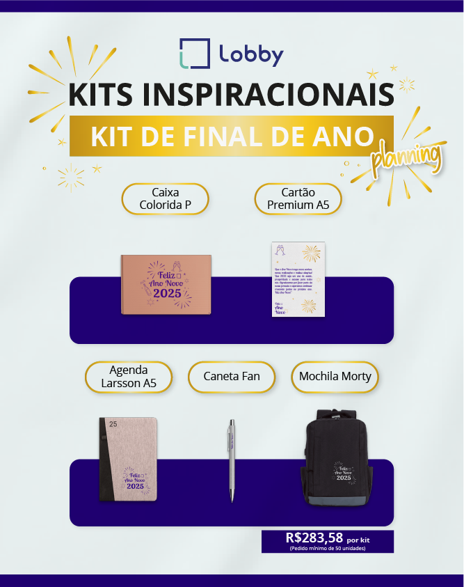 Kits para o fim de ano: 5 ideias para surpreender colaboradores e clientes, motivar a equipe e criar momentos inesquecíveis!